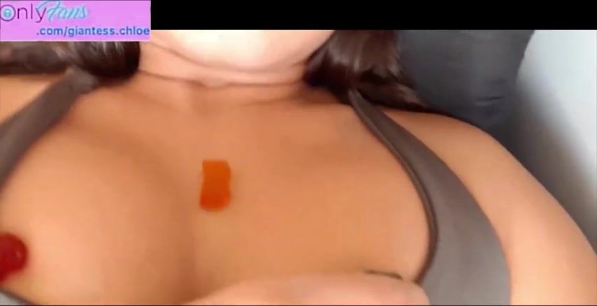 Big Breasted Giantess Chloe Vore Gummy Bears Go Porn