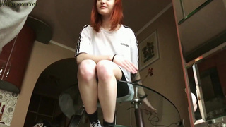 New Petite Princess Tris Foot And Socks Worship Femdom First Time