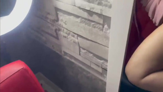 Delicious feelings, the milk drips from my pussy. POV