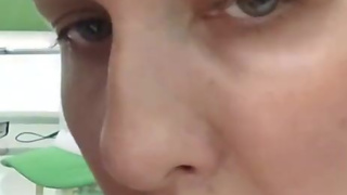 Fetish Travesty in the Restaurant in Public