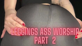 Leggings Ass Worship Part 2