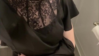 Goth trans slut amateur piss compilation