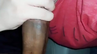 Accidental Cum in Sissyboy's Mouth