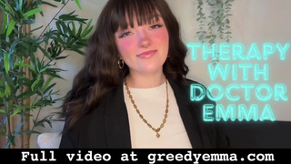 Therapy with Doctor Emma - Findom Addiction Goddess Worship Mesmerize Mind Fuck Manipulation