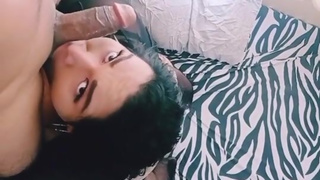 Curious Straight Guy Enjoys Being Versatile With Bbw Trans