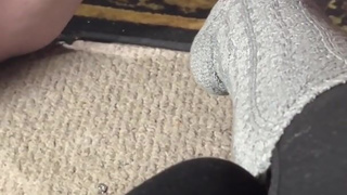 RUIN IT and EAT IT off my SOCKS SLUT!