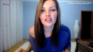 Little dick orgasm denial with a countdown