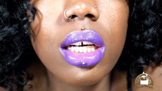 Purple Kisses Purple Lipstick JOI