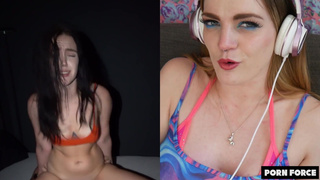 Carly Rae Summers Reacts to ROUGH POWER FUCK MAKES HER BRAIN MELT - PF Porn Reactions Ep IV ´