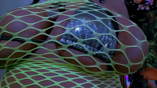 Big Titty Juggalette Ebony Goddess Jiggles Natural Titties