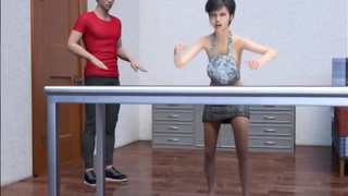 Anger Issues: Female Muscle Growth Animation