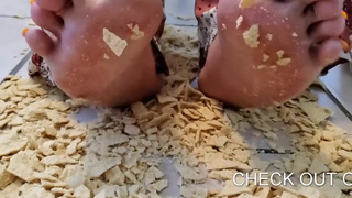 Listen Closely As My Feet Make Your Mouth Water - ASMR