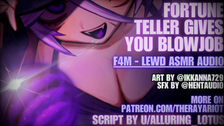 Fortune Teller Sees a Blowjob In Your Future!~ (ASMR RP) (By u/Alluring_Lotus)