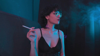 A creamy smoke, while you worship your goddess | Astrid