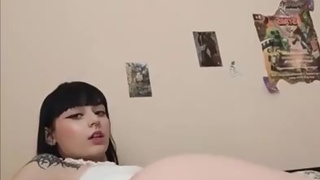 Brunette Dances Striptease For You