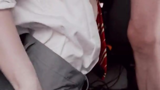 One Hundred Points to Gryffindor! Oral Creampie - Vertical video