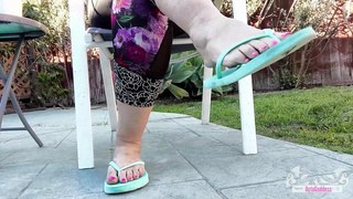 Dirty Feet Flip Flops Unique Femdom Ignore POV EXTENDED TEASER