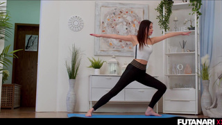 Real Life Futanari - Milena Ray grows a dick