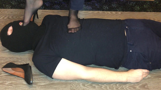 teen femdom shoes trampling heels domination nylon socks gagging