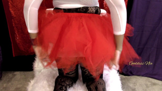 Valentine's Ebony MILF Foot Worship