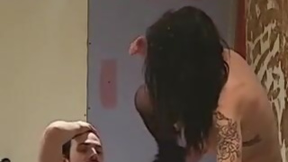 Worker Fuck me hard my little pussy in the bathroom