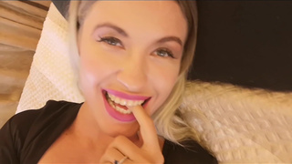 Tiny preview tongue JOI