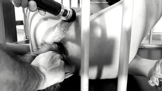 My kitty love to cum and squirt - Bondage pussy and ass playing Bdsmlovers91