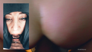 AnaKatana gets tied up, spanked, paddled and sodomized!