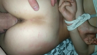 PETITE TIED UP AND FUCKED [POV]