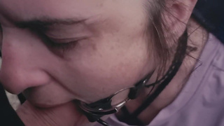 Slave Training - Learning to Talk With My Mouth Stuffed - Gag Speak