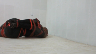 CD Selfbondage #1 : Accident And Orgasm