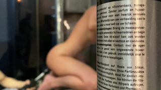 Makita Fickmaschine mit Dildoaufsatz hämmert die enge Nutte im Käfig hart