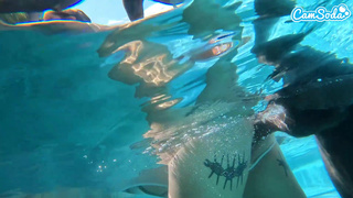 Hot Teen Amateur Slammed By BBC Black Dick Underwater