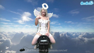 Heavenly Body Ava Sinclaire Rides the Sybian