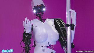 Camsoda - Sex Robot Vs Human, Twerk, Dirty Talk and Orgasm Contest