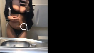 Flight attendant uses in-flight wifi to cam on camsoda!