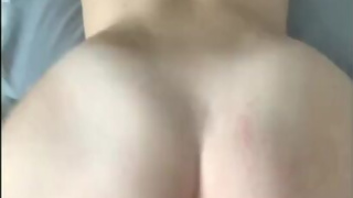 She wakes me up with tight pussy and get a HUGE cumshot