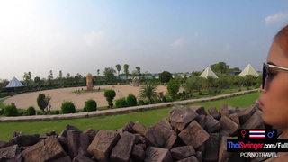 Cute Asian teen amateur homemade porno after a day out sightseeing