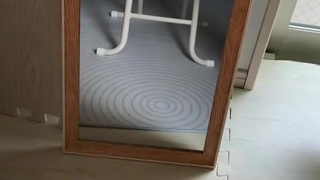 【素人 個人撮影 筋トレ女子】鏡越しオナニー japanese amateur asian masturbation