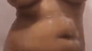 Dancing nude inside bathroom on Nepali hot girl song