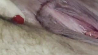 Tight Fat Hairy Pussy Flexing Muscles