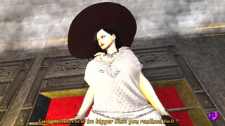 Lady Dimitrescu Crushes you (Growth Animation)