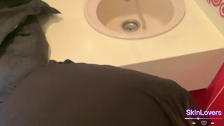 The bitch didn't want to go home, so I fucked her at the mall. With conversations and plot