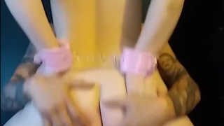 Little PAWG Bondage Slut - Bound Blindfold Emma Rae Little gagging