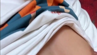 JOI Amateur sex tape from your step sister