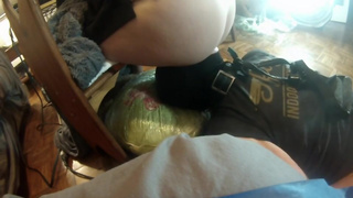 SUBMISSIVE HUSBAND-Face Sitting Ass Worship