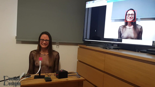 The smiler - Predicament bondage and one happy little sub...kinda