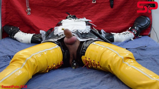 S04E01 Dominatrix Tortures Tied Up Sissy w/ PISS Anal & Whipping DEMO