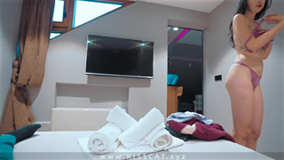 DAY 8 - Step son fucks Step mom in public Sauna ???? Step mother Unexpected Cum inside Sex in SPA