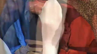 Pantyhose Encasement Couple Zentai Mega Bondage 2 - The Final Nylon Face Cumshot